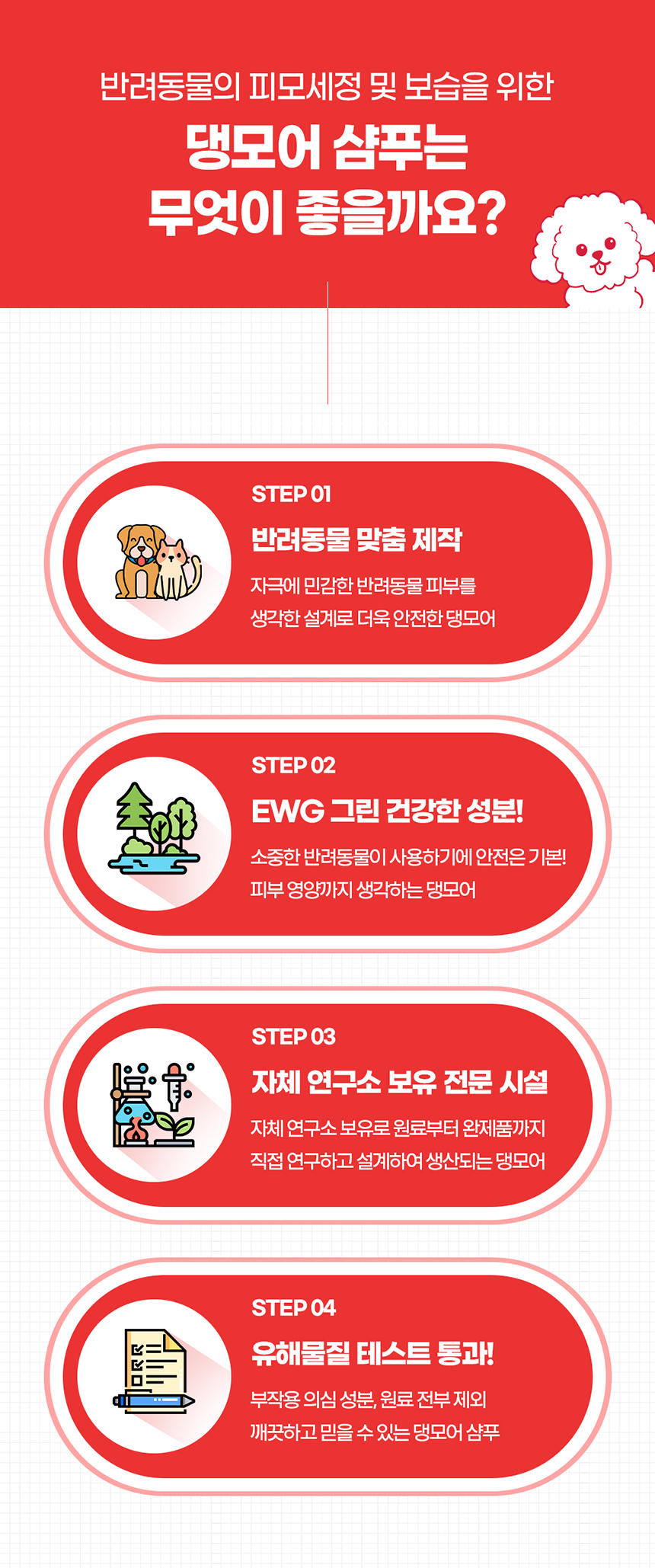 [무료배송] 댕모어 댕샴푸 300ml 6번째