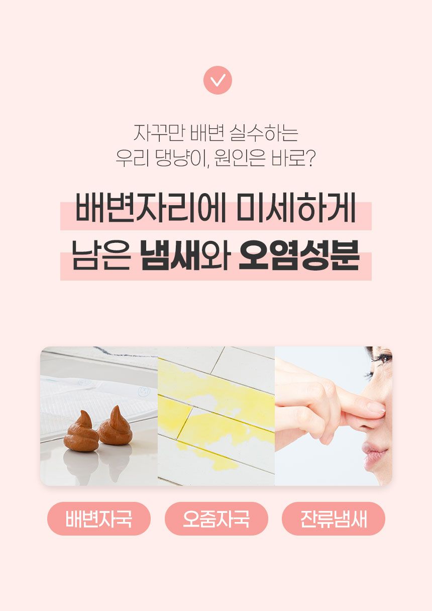 뽀숑 개끗한 똥지우개 세정 탈취제 300ml 2번째