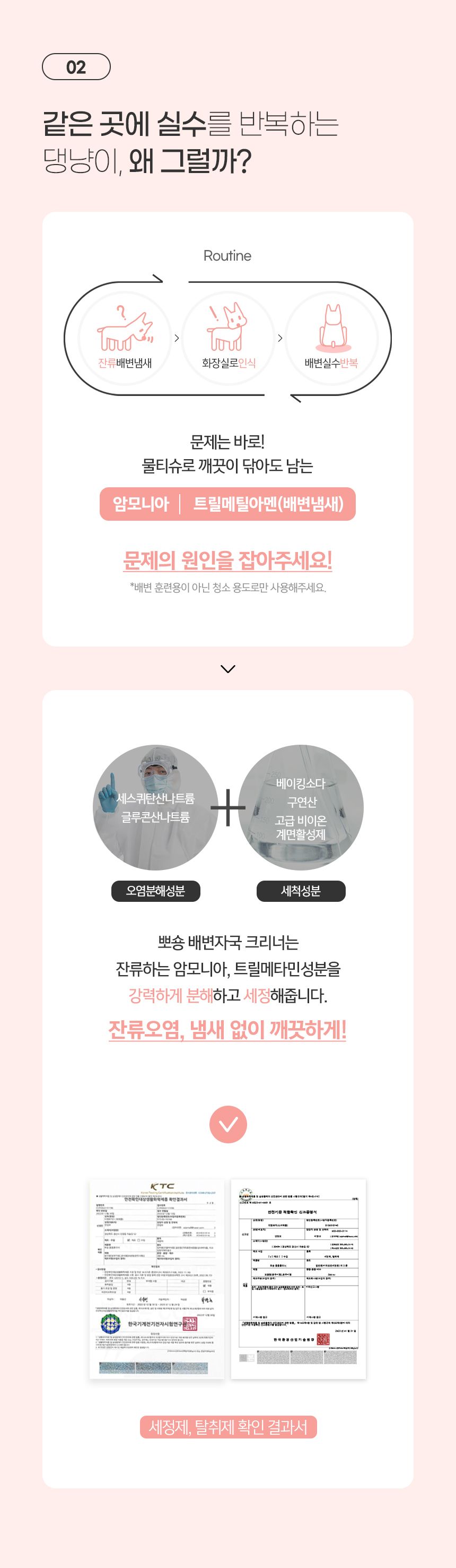 뽀숑 개끗한 똥지우개 세정 탈취제 300ml 15번째