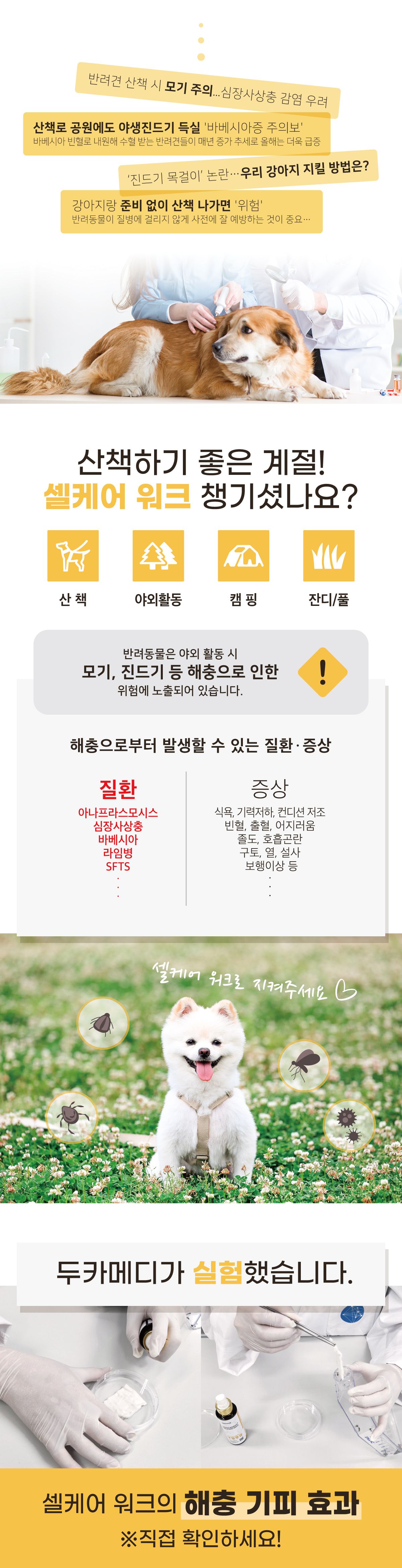 [유통기한임박, 26년4월16일] 두카메디 독 셀케어 워크 100ml 6번째