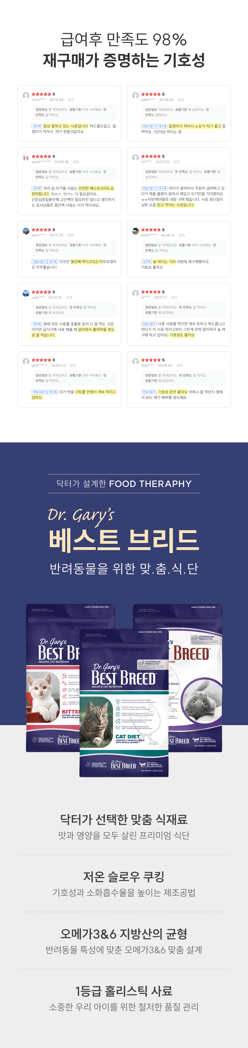 [NEW신상]베스트브리드 캣 홀리스틱 다이어트 1.8kg 3번째