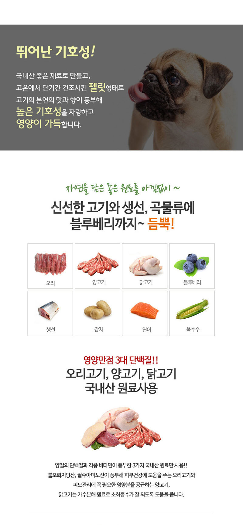[NEW신상][무료배송] 아침애 독 피부건강사료 7.2kg 5번째