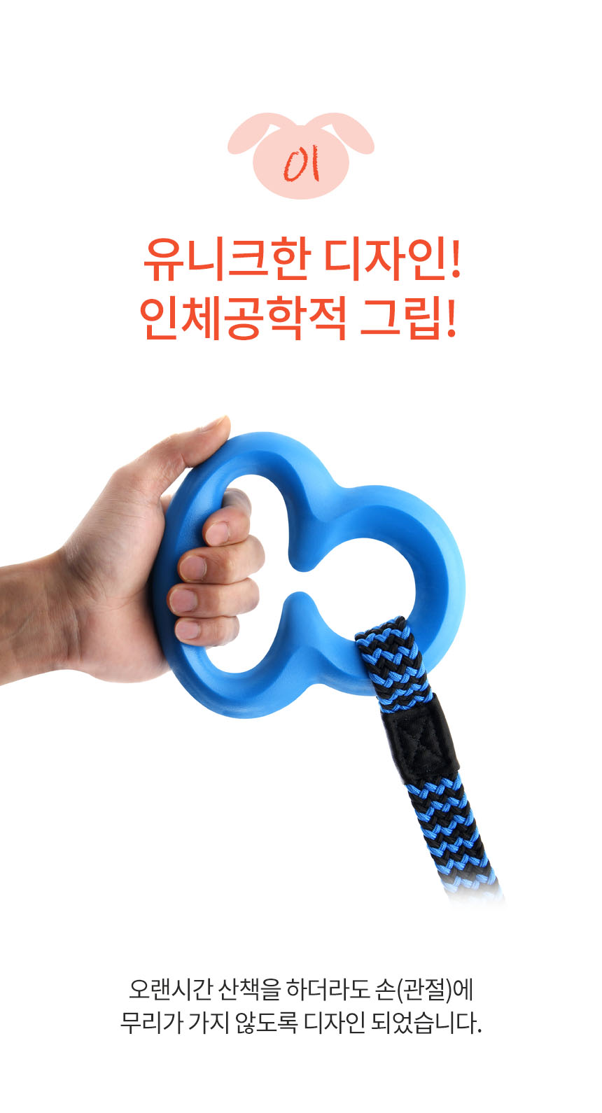 [NEW신상][무료배송] 펫토리아 르칙 옥토번지 강아지 산책 리드줄 (블루/그린) 4번째