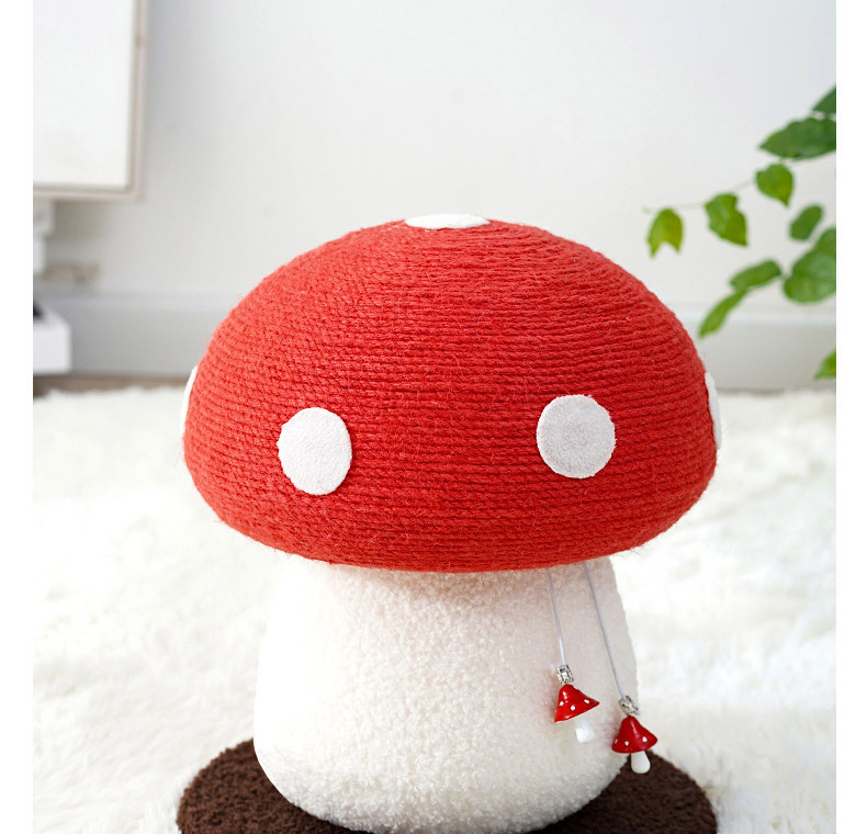 [NEW신상][무료배송] 펫볼루션 버섯캣타워 마끈볼 스탠딩 캣그립 장난감 3번째