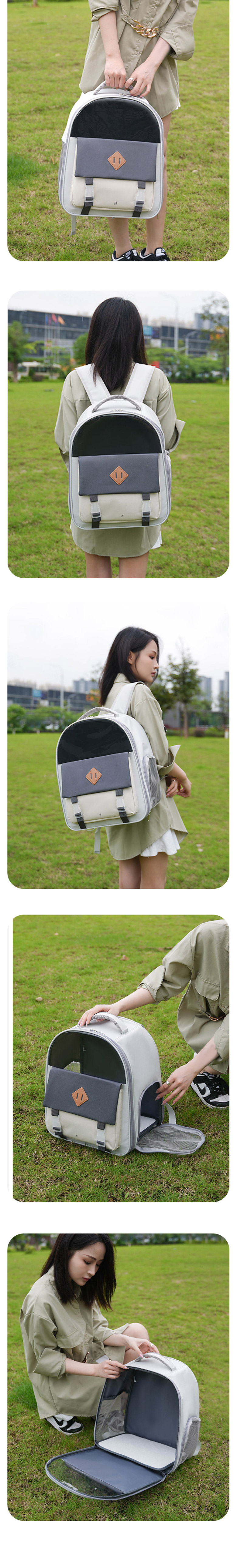 [무료배송] 딩동펫 반려동물 앤시크 백팩 이동가방 5번째