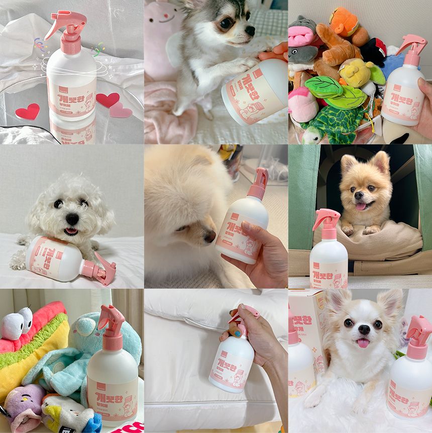 [무료배송][1+1] 뽀숑 개끗한 탈취제 300ml 6번째