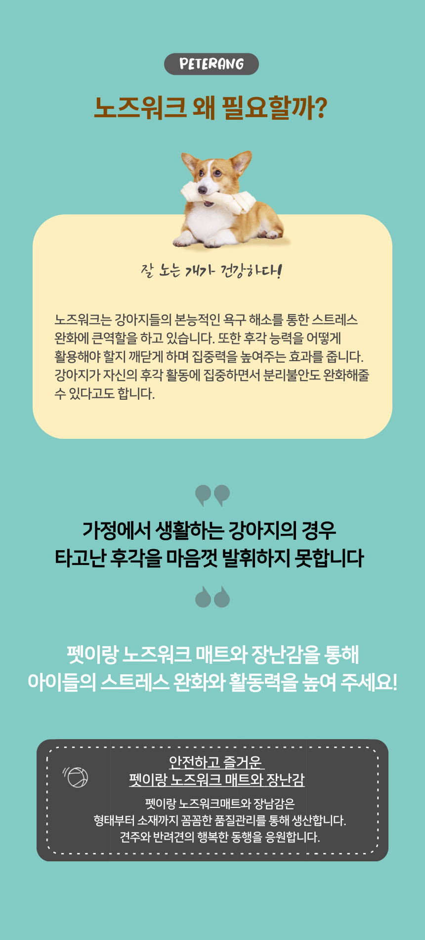 [NEW신상][무료배송] 펫이랑 볼 강아지 노즈워크 장난감 2번째