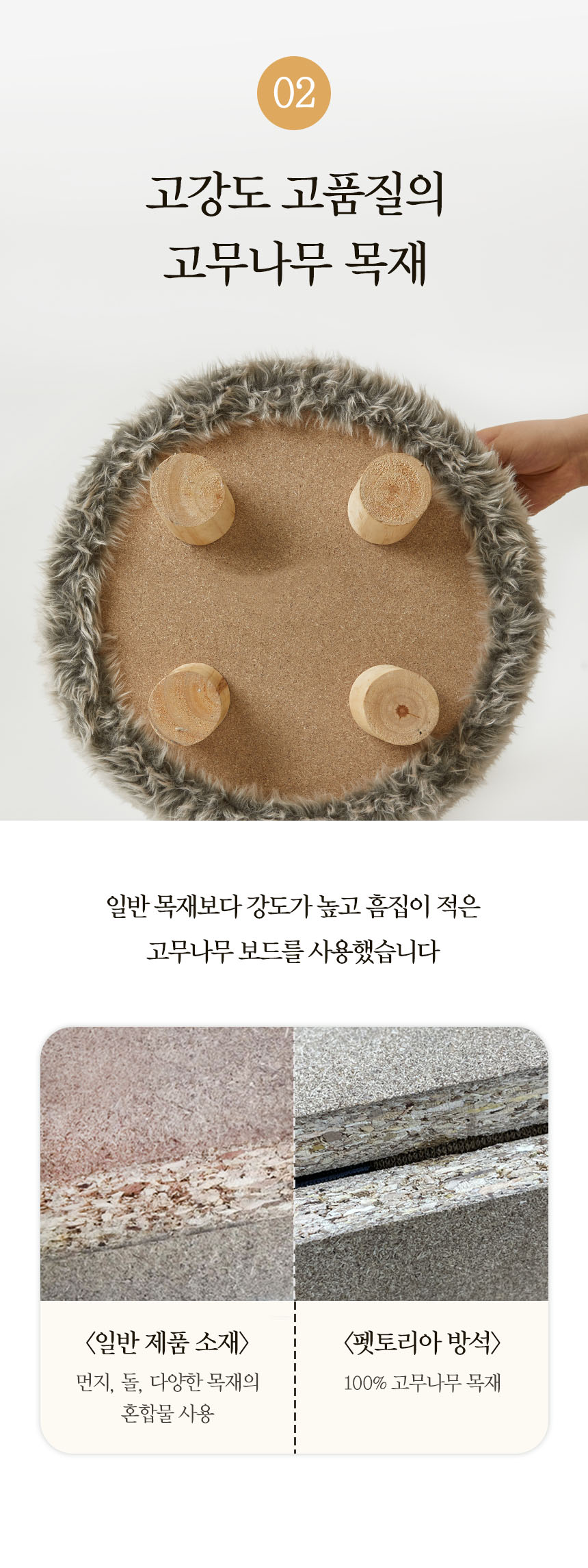 [무료배송] 펫토리아 GP 에스키모 원형 방석 8번째