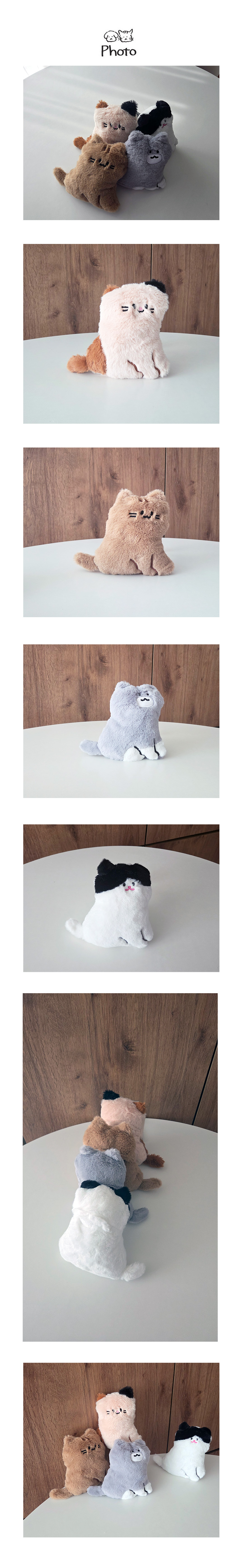 [NEW신상][무료배송] 개달당 킥냥이 고양이 장난감 뒷발팡팡 쿠션 4종 4번째 상세 이미지