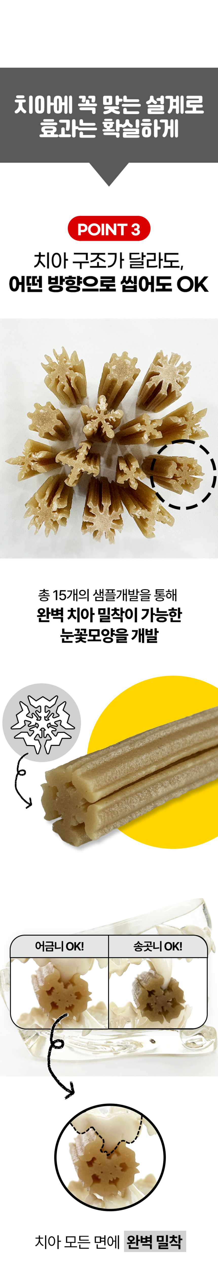 [NEW신상][무료배송] [1+1] 붐붐포 독 원데이 부스트스틱 덴탈껌 관절 15P 3번째
