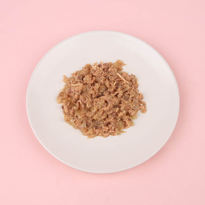 긴노스푼 캣 미쓰보시 구루메 후레이크 닭가슴살&참치&가다랑어 35g 3번