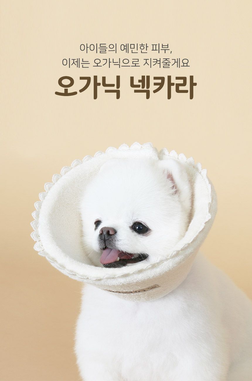 [무료배송] 초코펫하우스 오가닉 넥카라 S-L 1번째