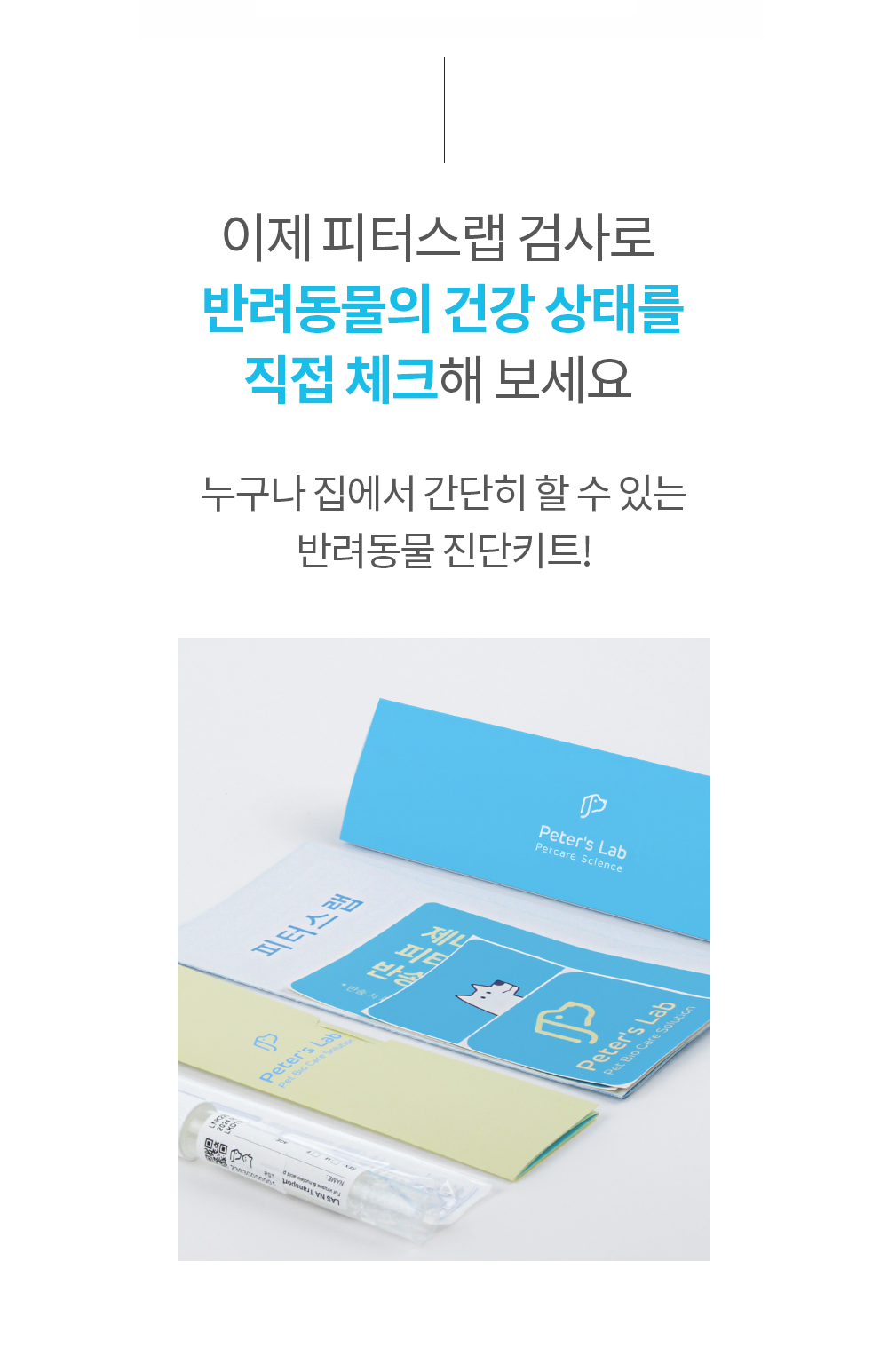 [체험단][무료배송] 피터스랩 독 전신질환 검사 키트  9번째