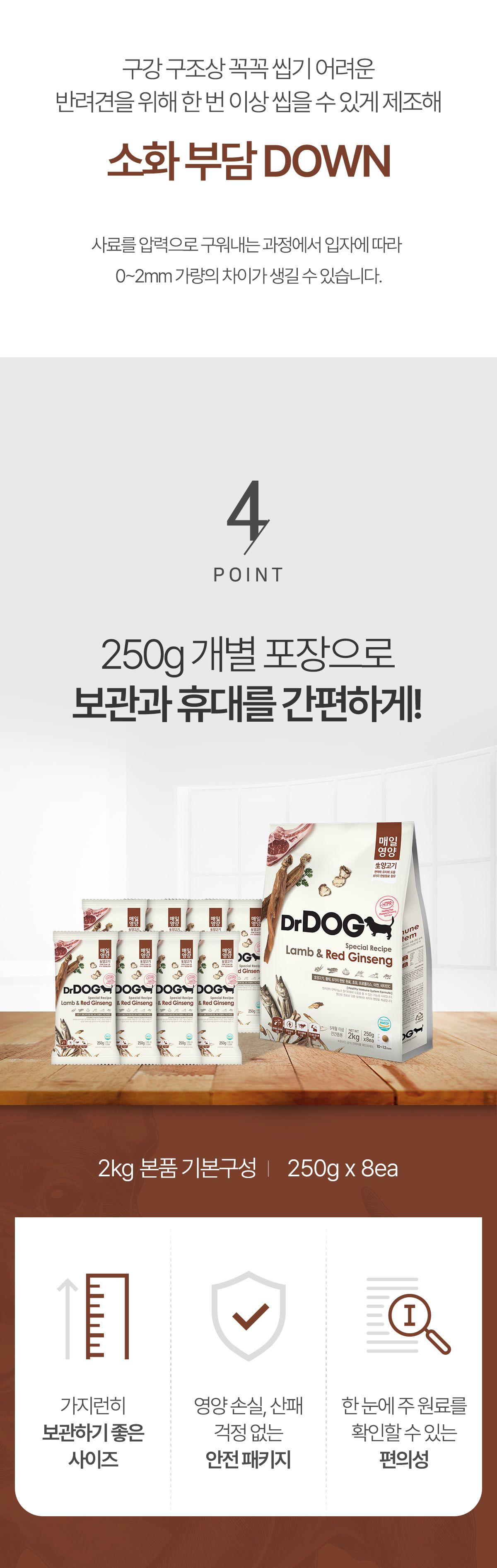 닥터독 매일영양 사료 2kg 13번째