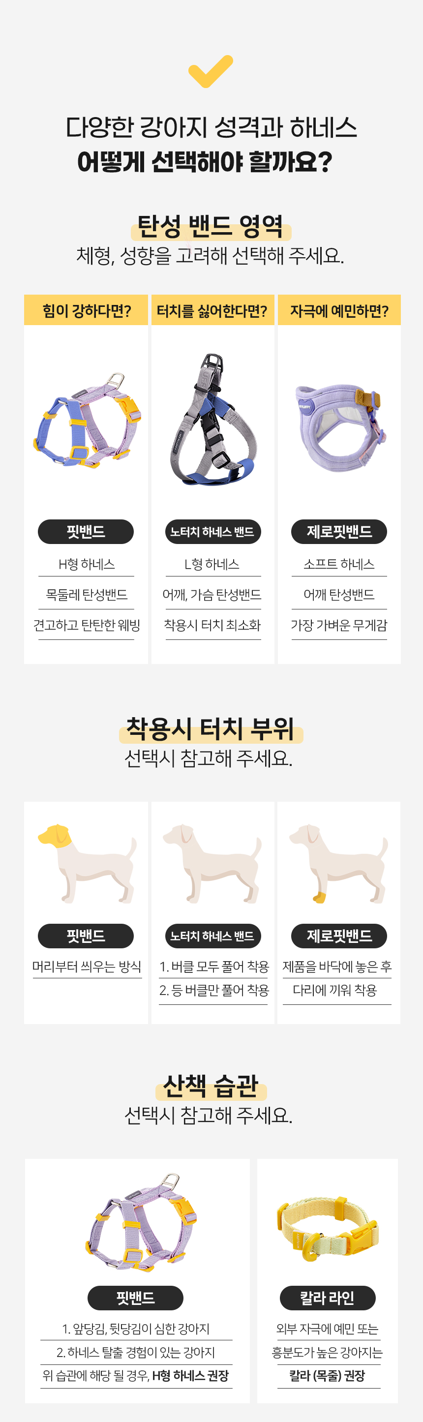 [무료배송] 마이플러피 제로핏밴드 XS-L 21번째