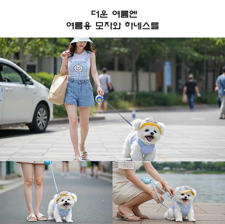 [무료배송] 예보들 하네스 모자 세트 1번째