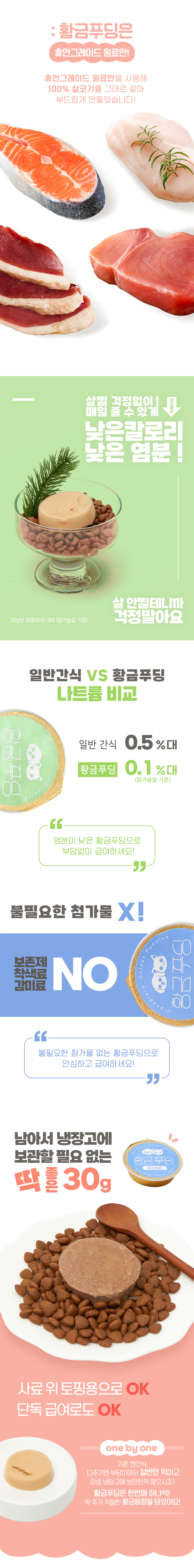 [무료배송][3개] 집사일기 황금푸딩 연어&참치 30g*6ea 3번째