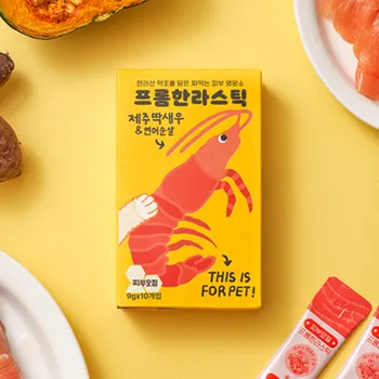 프롬한라 딱새우&연어순살 스틱 9g*10p