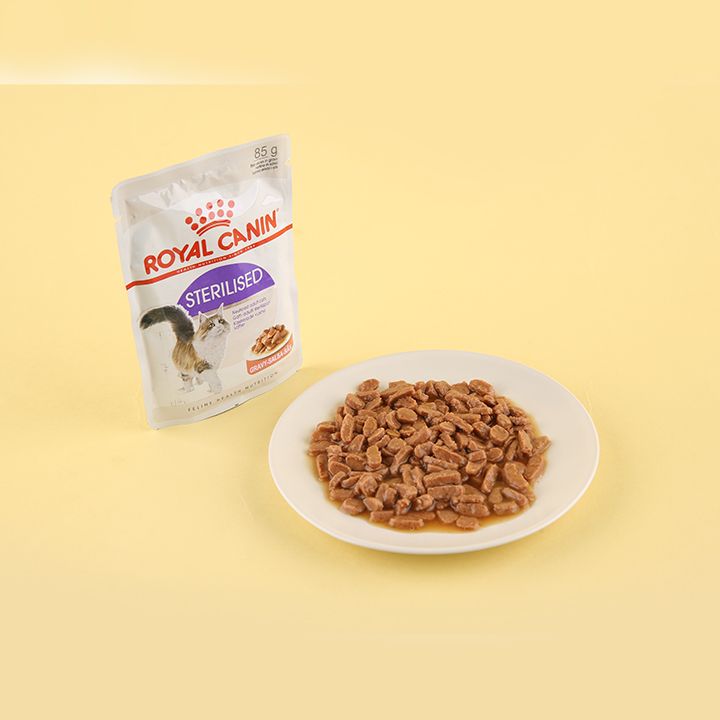 로얄캐닌 캣 스테럴라이즈드 파우치 85g 중성화묘용 3번