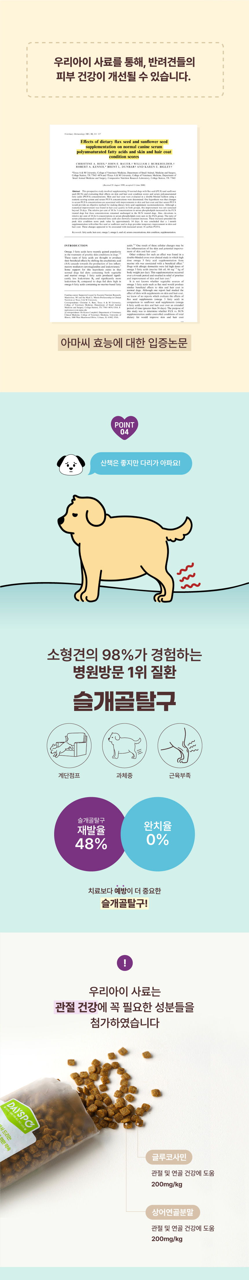 [심쿵펫페어][무료배송] 데이스포 독 우리아이 푸들 사료 1.8kg 6번째