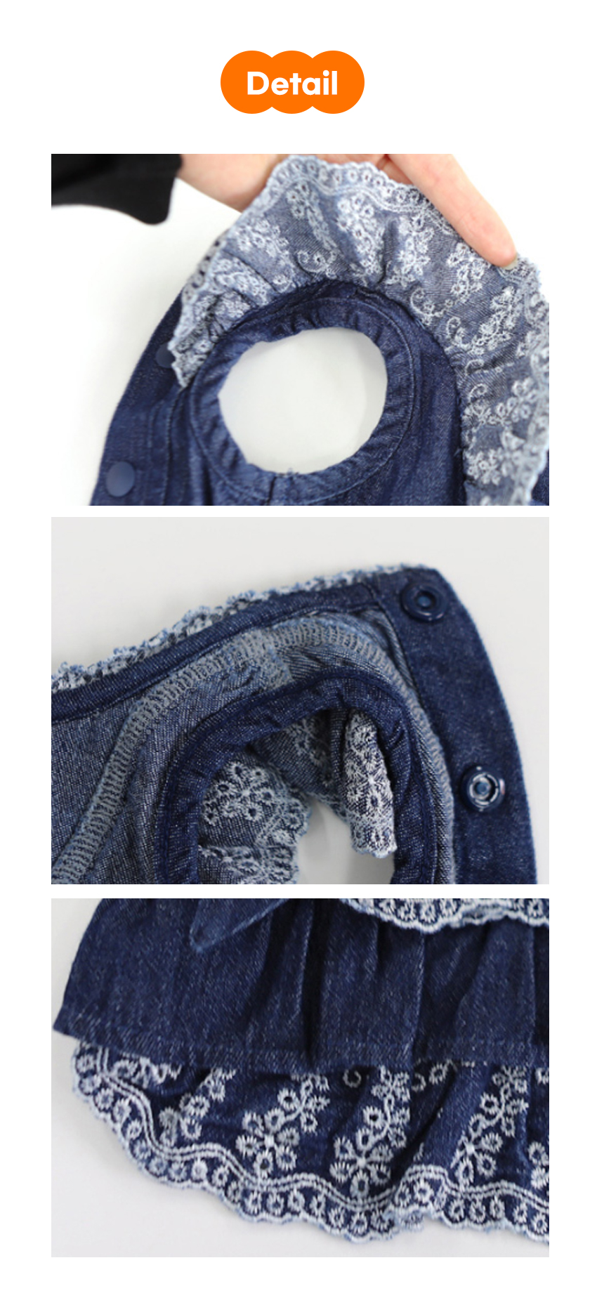 [NEW신상][무료배송] 개과천선 큐리청 데님 원피스 (XS/S/M/L/XL) 5번째