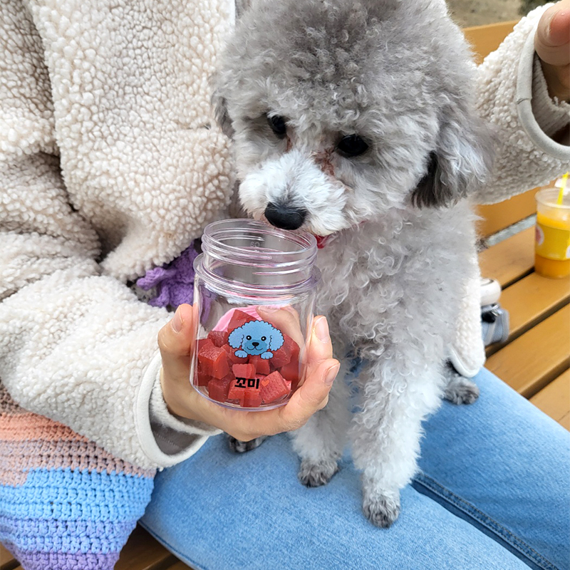 [무료배송] 아름블링 독 커스텀 간식통 180ml/350ml 2번째