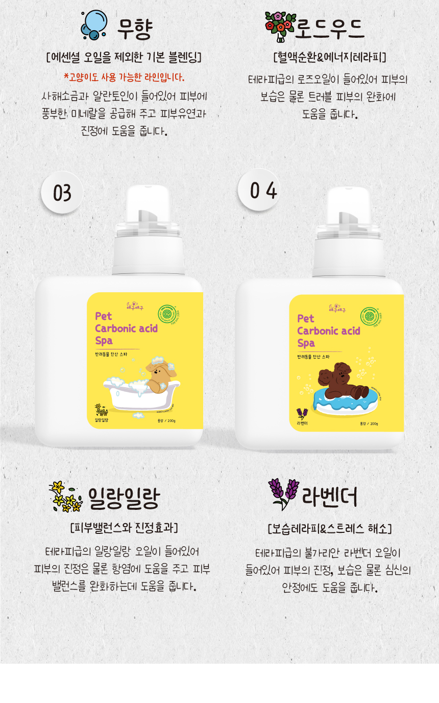 [무료배송][1+1] 애구애구 탄산스파 입욕제 200g 34번째