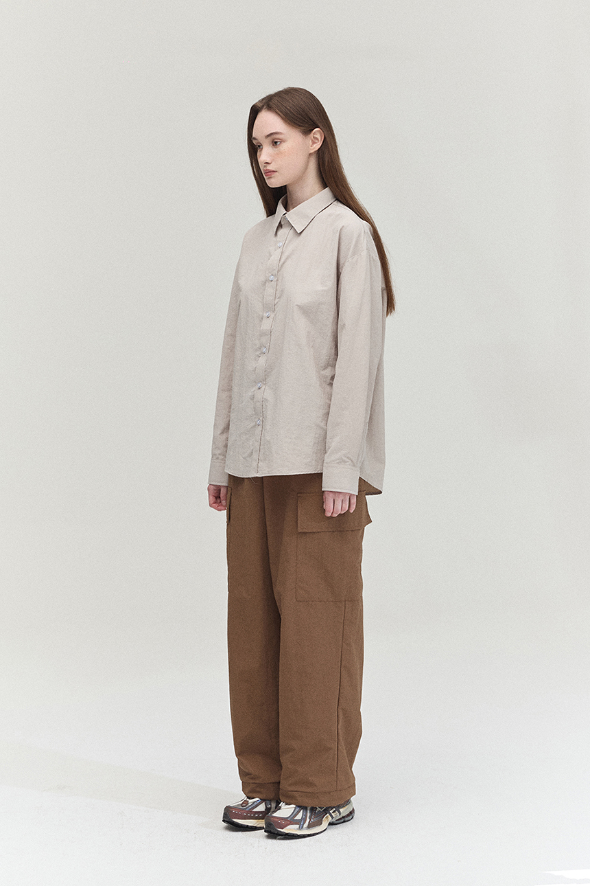 [NEW신상][무료배송] 데이일 털 안 붙는 와이드 카고 팬츠 4번째