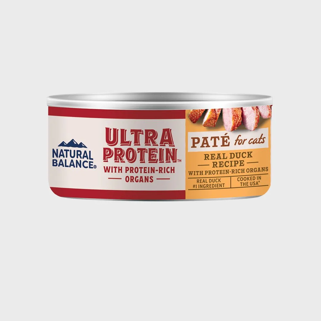 [NEW신상]내추럴발란스 캣 울트라 프로틴 리얼 덕 파테 레시피 캔 79g