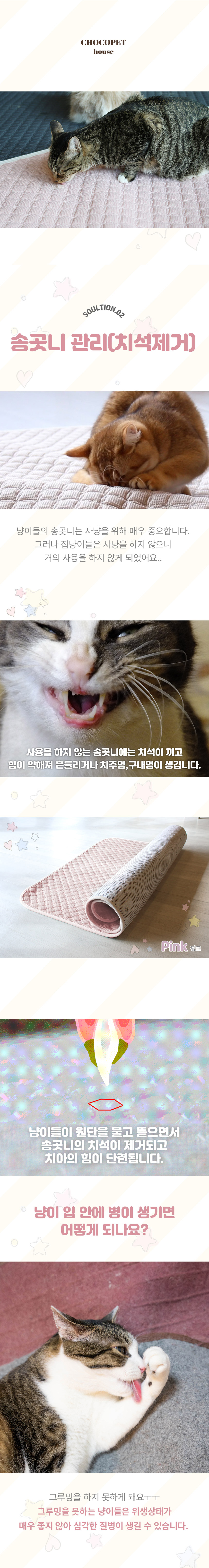 [NEW신상][무료배송] 초코펫하우스 캣 반영구 놀이방 냥이 행복 카페트 소형-대형 4colors 7번째