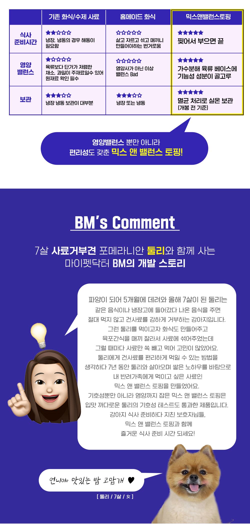 [무료배송] 마이펫닥터 독 믹스 앤 밸런스 연어 400g 9번째
