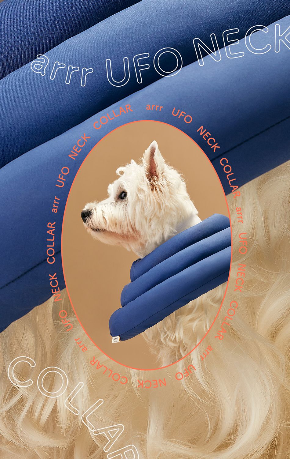 [NEW신상]아르르 UFO 넥카라 v2 네이비/그레이 S-L 40번째