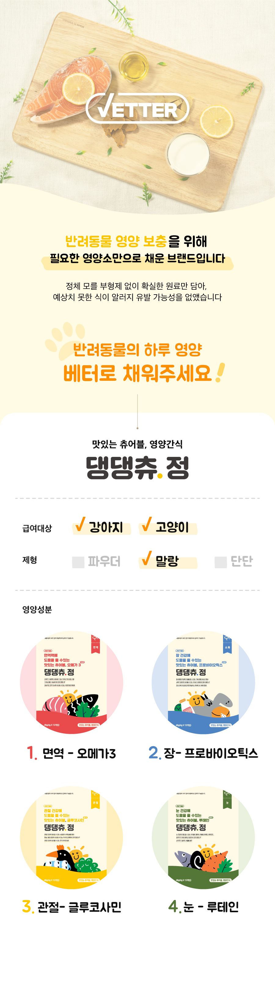 베터 독 댕댕츄정 오메가3 12개입 2번째