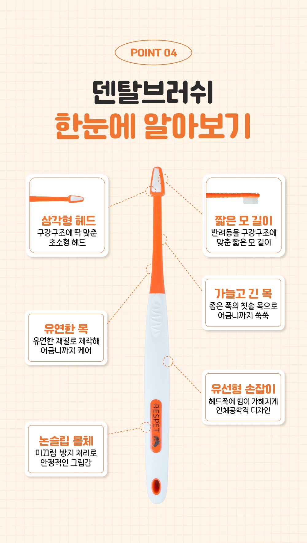 리스펫 덴탈 딥 브러쉬 세트 8번째