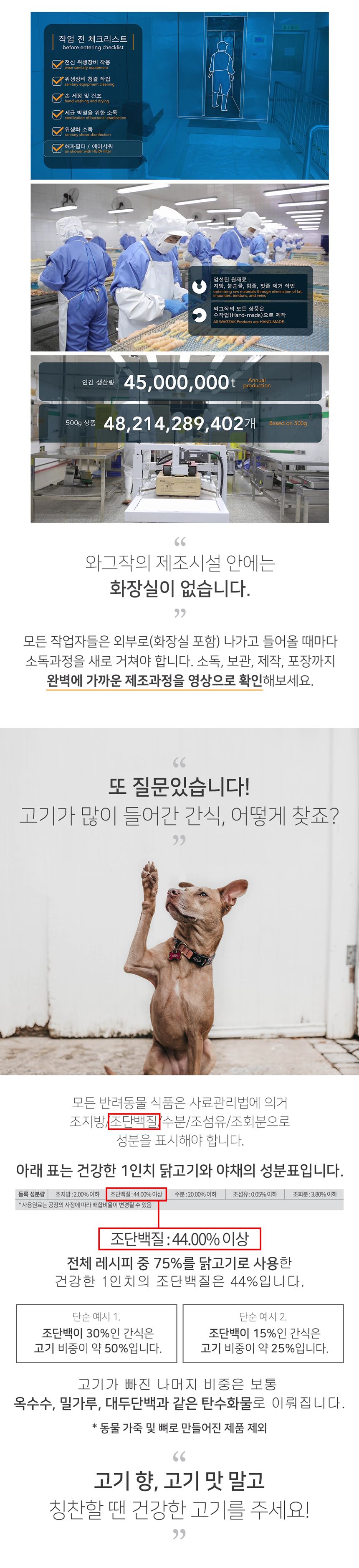 [무료배송] 와그작 건강한 1인치 닭고기/오리/소고기/고구마 7번째