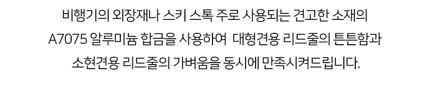 [무료배송] 니즈더펫 인터라켄 G230 강아지 리드줄 10번째