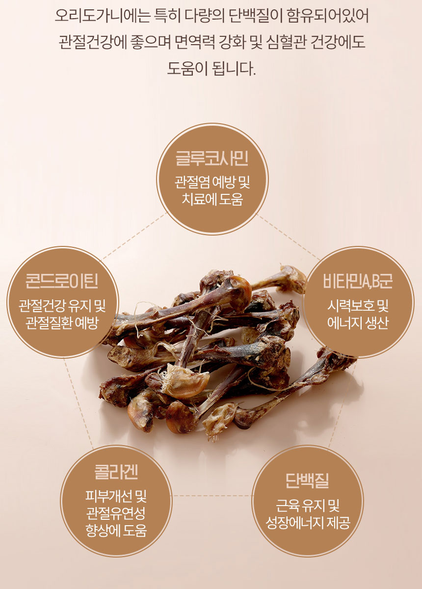 [NEW신상][무료배송] 조선강아지 비타민 오리 도가니 400g 18번째