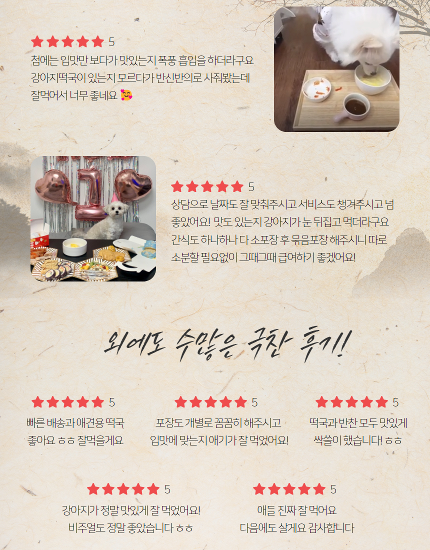 [무료배송] 오간식 독 떡국 영양식 5set 10번째