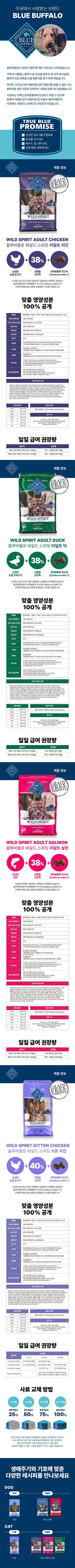 블루버팔로 캣 사료 [모음] 2번째