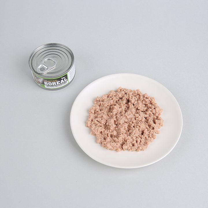 보레알 캣 치킨&오리 캔 80g 2번