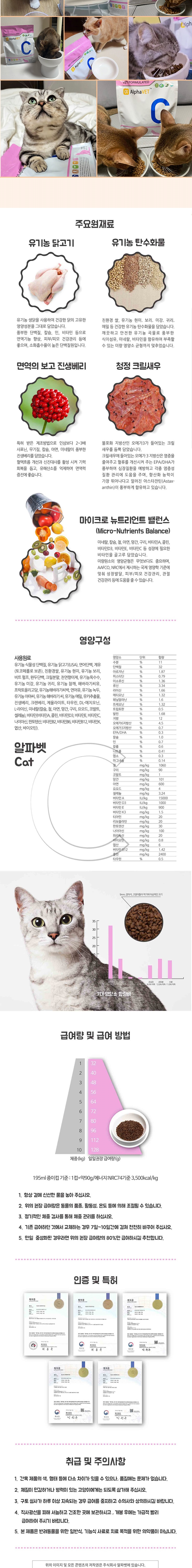 [무료배송] 알파벳 캣 C 1.2kg 4번째