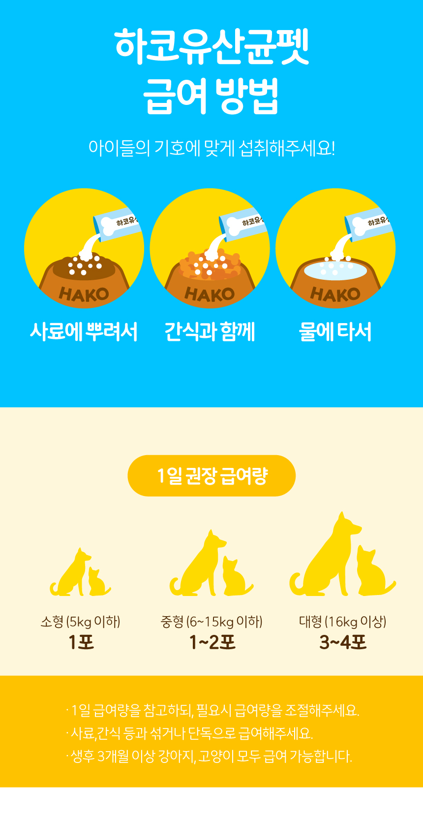 [NEW신상][무료배송] [1+1] 하코 유산균 펫 30포 13번째