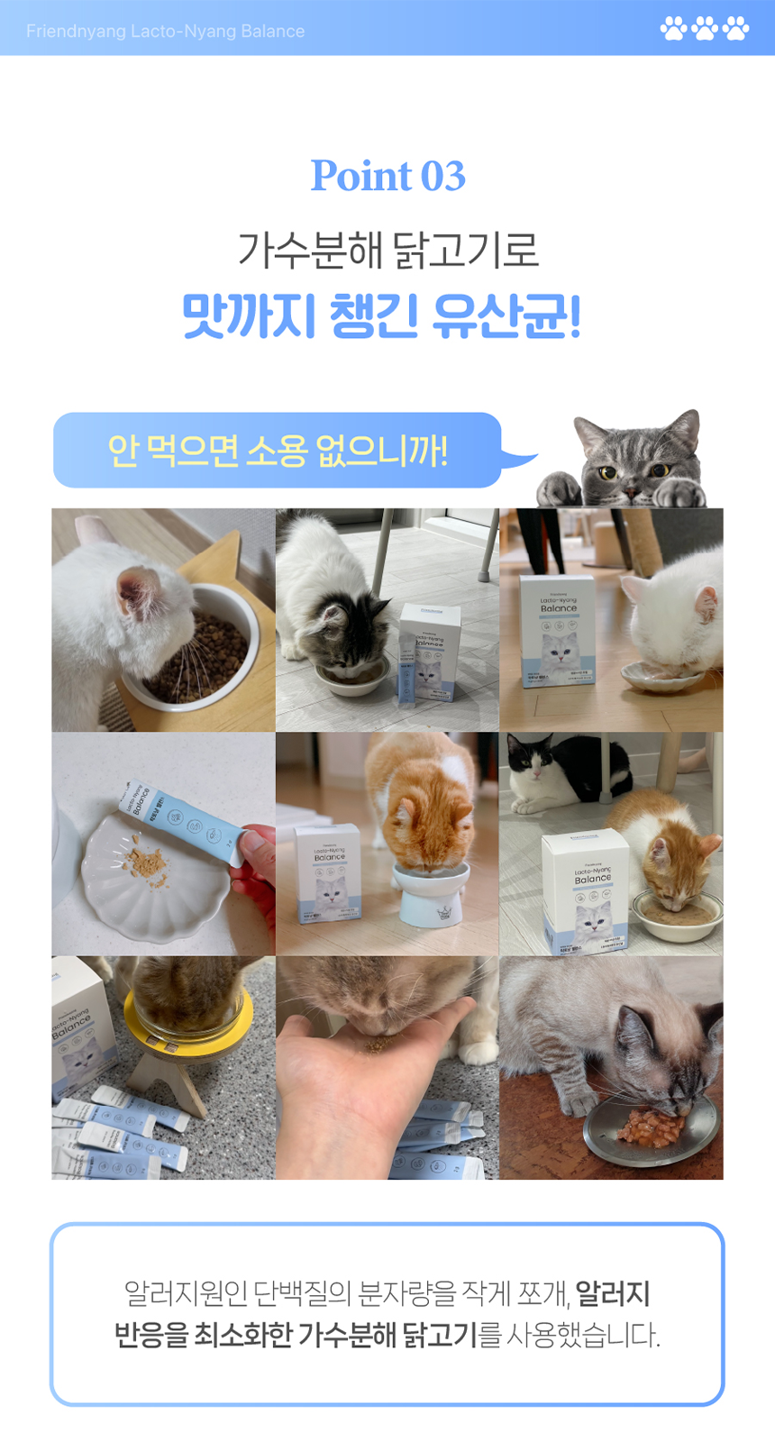 [무료배송] 프렌냥 락토냥 밸런스 닭고기맛 2g*30p 8번째