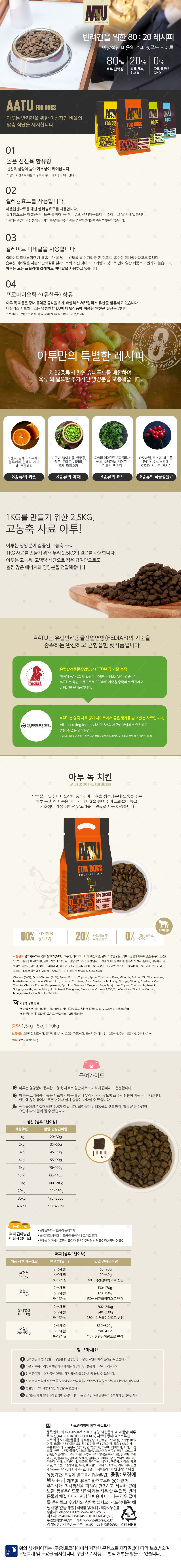 아투 독 치킨 5kg 1번째