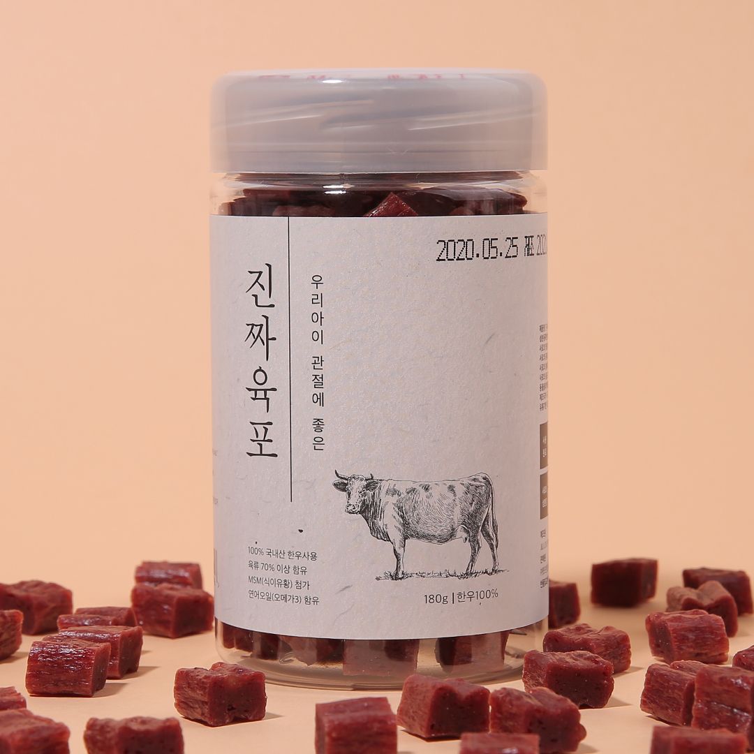 진짜육포 소고기 180g 0번
