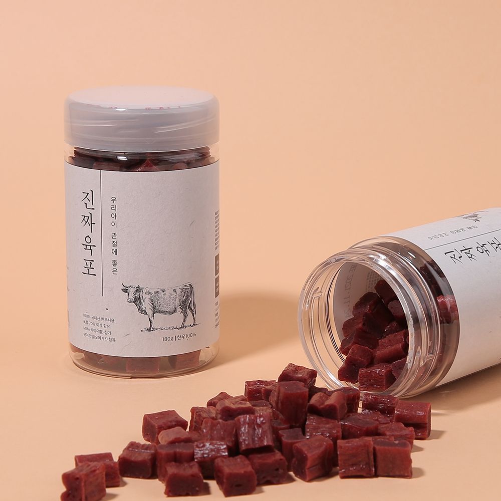 진짜육포 소고기 180g 3번