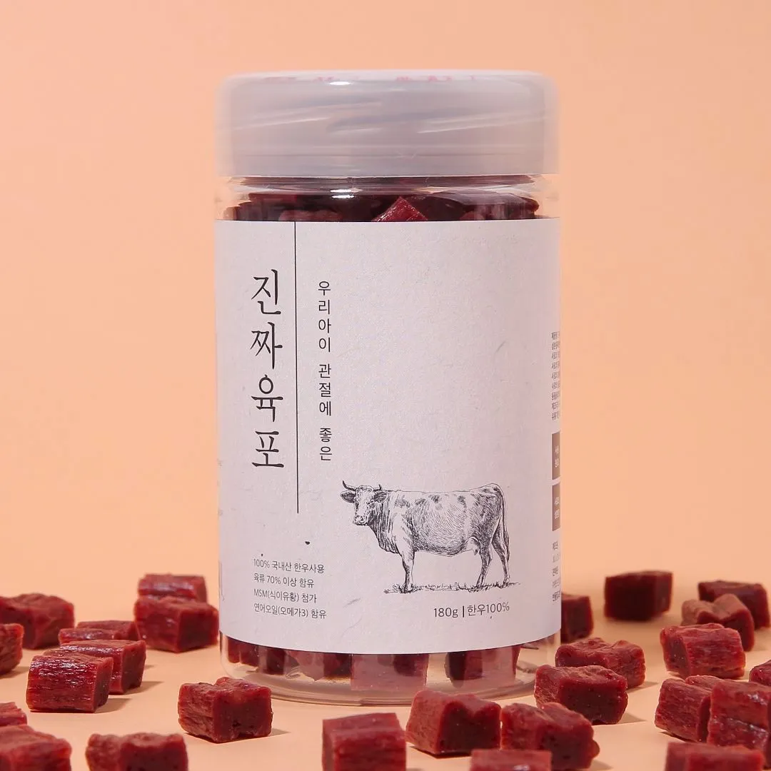 진짜육포 소고기 180g