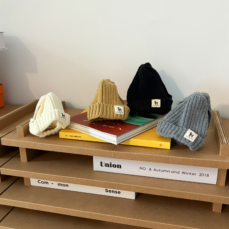 [NEW신상][무료배송] 해피댕댕 골지니트 비니&조끼 4종 (블랙,그레이,베이지,아이보리) S-3XL 6번째