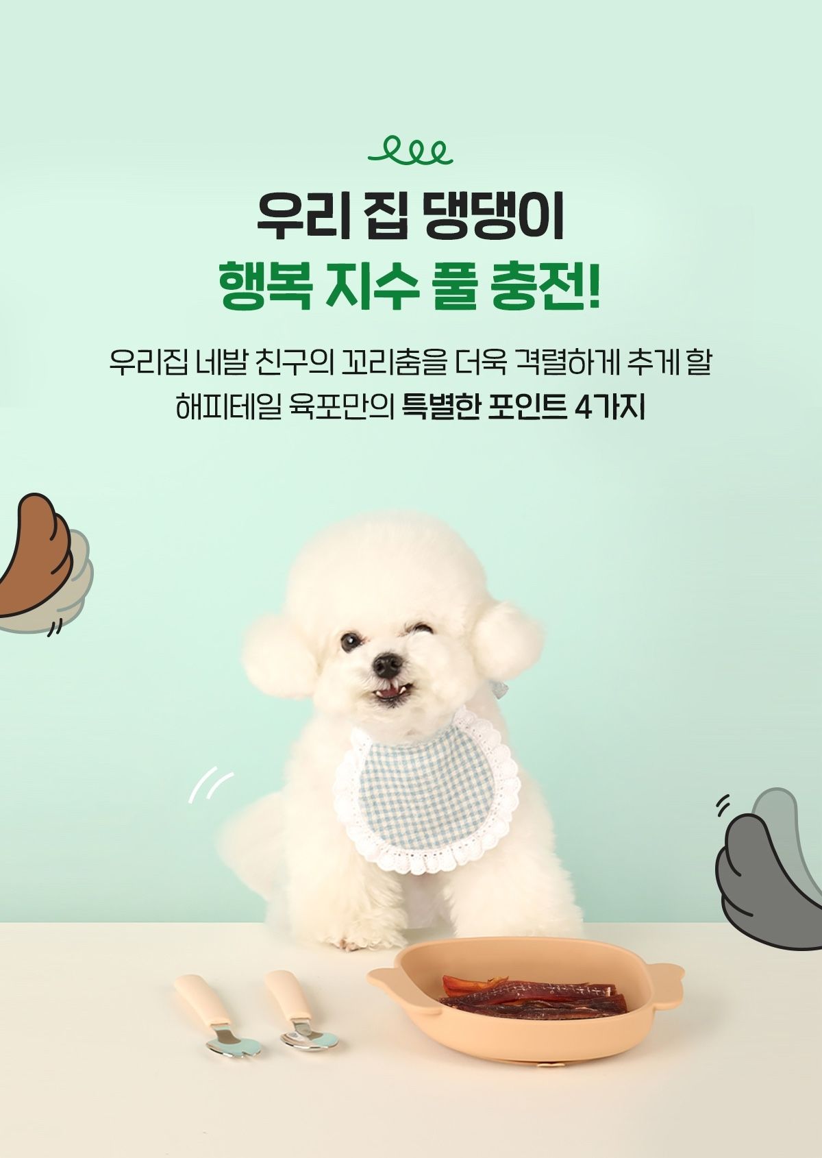 [NEW신상]해피테일 강아지 육포 말힘줄 40g 15번째