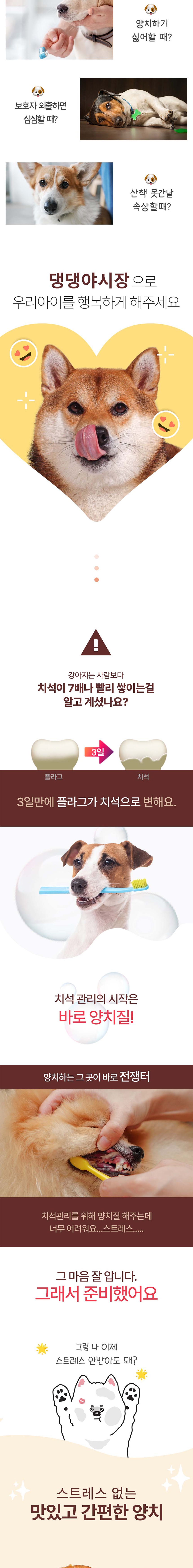 [무료배송] 펫투데이 댕댕야시장 치킨 덴탈껌 118g 3번째